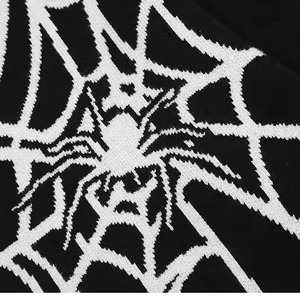 Maglione da Uomo Personalizzato Stile Retrò con Motivo a Ragnatela Tessuto Confortevole Collo Tondo e Maniche Lunghe Stile High Street - Product Image 6