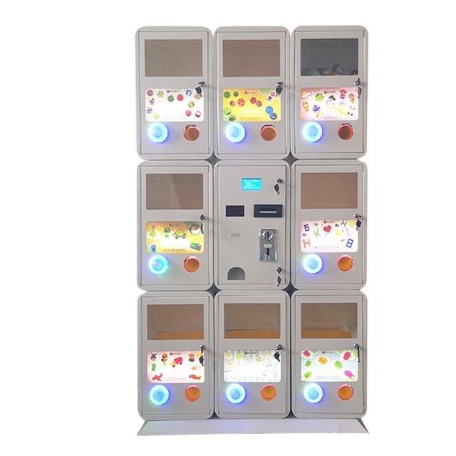 Card Reader Capsule Toy Vending Machine for Variable Size of Capsule Toy Mystery Box