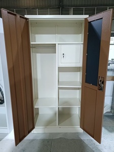 Factory Directly <strong>Sale</strong> Home Furniture Customized-Service <strong>Mirror</strong> Metal Almirah Steel <strong>Wardrobe</strong> with Lightning Lock - Product Image 6