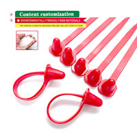 Sceau de sécurité en plastique Dingxin DX6-411P pour commande en gros, avec logo personnalisé, pour usage industriel, certifié ISO17712, livraison gratuite