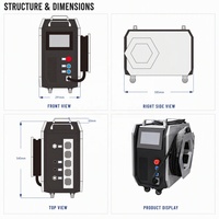 Machine de nettoyage et de soudage au laser pulsé Bluetimes 100W 200W 300W 500W pour l'élimination des flux et des couches d'oxydation dans l'électronique