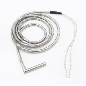 Elemento calefactor tubular de aire Sus304 de ángulo recto, 110v 500w, calentador de cartucho en forma de L - Product Image 6