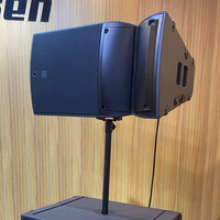 Adjust Fins Pa Equipo profesional Música Sonido Audio Altavoces line array de 15 pulgadas Sistema de subwoofer de graves de 21 pulgadas