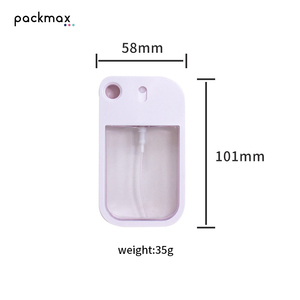 Large-Nozzle Card-Type PP Cosmetic <b>Mist</b> Spray <b>Bottle</b> with Pump 45ml Travel-Friendly Refillable Small Spray - Product Image 2