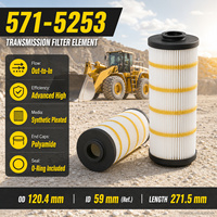 CAT 5715253 Hydraulic Oil Filter Element for Heavy Equipment and Industrial Fluid Power Filtration Systems
