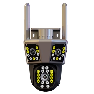 Caméra extérieure YOOSEE 8K 15MP 4G à trois objectifs avec suivi de mouvement IA PTZ, caméra vidéo 4K, protection de sécurité, surveillance étanche - Product Image 1