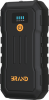 Démarreur de voiture/camion 12v Chargeur portable Outil d'urgence avec écran numérique Lumières LED Courant de pointe 800A