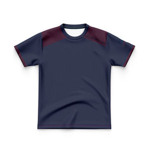 Camiseta Deportiva de Manga Corta para Niños, Transpirable, para Entrenamiento, Diseño Mustang de la NRL, Color Oliva - Product Image 1