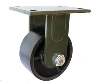 Manufacturer großhandel platte <span class=keywords><strong>caster</strong></span> F3 super heavy <span class=keywords><strong>6</strong></span> inch voller eisen rad - Product Image 2
