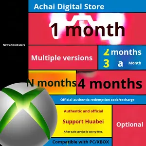 Carta di Ricarica per Membri di Game Pass con Codici di Attivazione per 1 Mese, 2 Mesi, 4 Mesi, Un Anno, <span class=keywords><strong>Tre</strong></span> Anni - Product Image 3