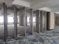 Cloison acoustique mobile pour salle de banquet, cloison amovible acoustique, cloison mobile acoustique, utilisée pour les bureaux