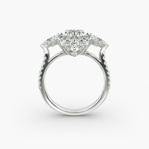 Anillos de Moissanita al por Mayor Starspire, 1ct, Plata de Ley S925, Chapado en Oro de 18K, Certificado, Anillo de Compromiso para Mujer - Product Image 1