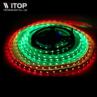 Breakpoint Continue Professional Intelligent CS8812 SMD5050 RGB Magic Color Adressable 60Leds 12V Led Strip