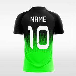 Divisa da Calcio Personalizzata per Giovani con Fluorescenza Verde, Completo da Allenamento per Squadre e Club, Uniforme da Calcio Sublimata - Product Image 2