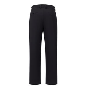 पुरुषों के 2026 शरद ऋतु नए संग्रह स्मार्ट व्यवसाय क्लासिक टेपटेड आकस्मिक पतलून काले स्लिम फिट फिट - Product Image 3