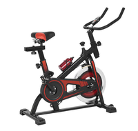 Vélo de spinning magnétique en acier inoxydable pour usage domestique, affichage numérique, design portable pour l'entraînement