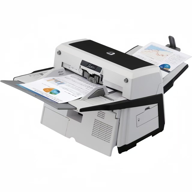 For Fujitsu Fi-6670 A3 High-Speed Scanner Batch Duplex Color Document Scanner CCD Technology for Office Commercial