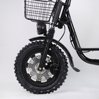 Trottinette Électrique Pliante à Pneus Larges Haute Vitesse 48V avec Pédales