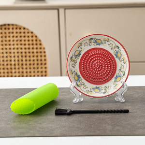 Ensemble de hachoirs à ail en céramique Blue Core 522, râpe manuelle multifonctionnelle pour ail, gingembre, fruits, herbes et épices - Product Image 2