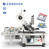 ZONESUN ZS-TB150PBF Applicateur d'étiquettes automatique pour sachets en plastique, boîtes, cartes, surfaces planes, machine d'étiquetage et de pagination automatique