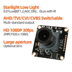1080P AHD/TVI/CVI Analog <b>Camera</b> Module for Truck Backup Cameras and Dashcams - Product Image 1