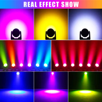 DMX512 Auto Master-Slave Contrôle sonore RGBW 4 en 1 10w*36pcs Lyre Wash Led Moving Head Beam Zoom Spot Lumière de scène