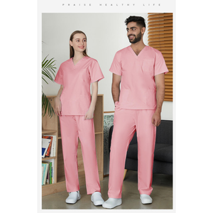 半袖トップス、ジョギングパンツ、医療病院ケアユニフォーム、男女看護師用バフスーツ - Product Image 6