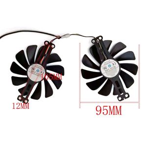Ventilador de repuesto para GPU <span class=keywords><strong>XFX</strong></span> <span class=keywords><strong>RX</strong></span> <span class=keywords><strong>6600</strong></span> de 95MM FY09010M12LPA de 4 pines, adecuado para ventilador de tarjeta gráfica <span class=keywords><strong>XFX</strong></span> <span class=keywords><strong>RADEON</strong></span> <span class=keywords><strong>RX</strong></span> <span class=keywords><strong>6600</strong></span> 8G - Product Image 5