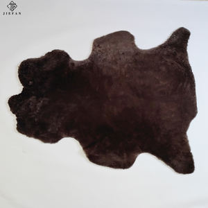 Ham renk koyun shearlling deri yumuşak Pelt ceket yün astar ile giysi ve ayakkabı kullanımı için hayvan kürk - Product Image 2