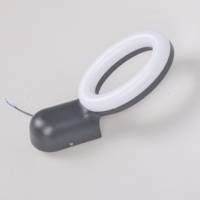 Lampe murale extérieure LED, IP65 étanche, en aluminium noir, garantie 3 ans, luminaire mural extérieur moderne