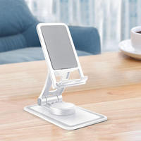 Support de téléphone portable personnalisé Support de tablette pour téléphone Support de téléphone réglable en hauteur d'angle Support de téléphone portable pliable pour bureau