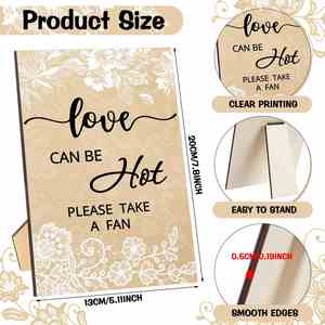 Éventails portables roses en plastique pour la vente en gros, accessoires photo, décorations de mariage et de fête, pour remercier les invités de mariage - Product Image 3