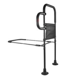 Barre de sécurité réglable pour lit, pour personnes âgées et femmes enceintes, longueur 72-110cm, hauteur 32-56cm, durable et confortable - Product Image 5
