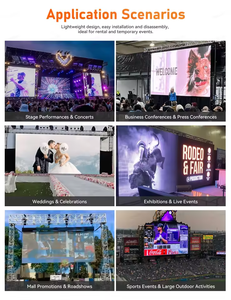 ป้ายโฆษณา LED 3 มิติ คุณภาพสูง สำหรับภายนอกอาคาร ขนาด 100x100 ซม. รุ่น P5 สีสันสดใส หน้าจอโฆษณาดิจิทัล กันน้ำ IP66 ความละเอียด 4K ความสว่าง 6500-10000 นิต - Product Image 4