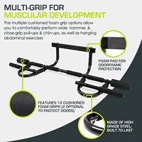 Barre de traction horizontale pour porte, pour la musculation et les exercices de gym à domicile