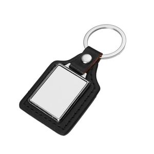 Llaveros de Cuero PU Personalizables con Logotipo Metálico, Imprimibles por Transferencia de Calor, para Venta al Por Mayor - Product Image 3