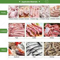 Mesin Pemisah Daging dan Tulang Sayap Ayam Sapi, Mesin Deboner Mekanis untuk Dijual