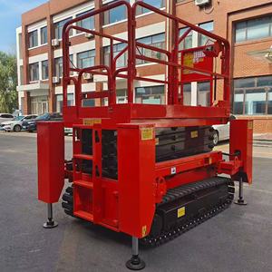 6-12m منصة متحركة مجنزرة رافعة هيدروليكية رافعة بشرية للبيع - Product Image 3