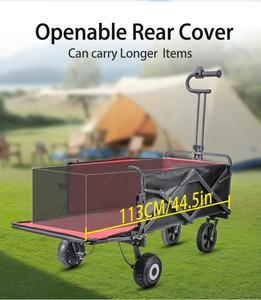 समुद्र तट ट्रॉली शॉपिंग के लिए 2000/5000 माह बैटरी जाल संरचना के साथ ओम इलेक्ट्रिक कैमपर कार्ट कार्ट कार - Product Image 4