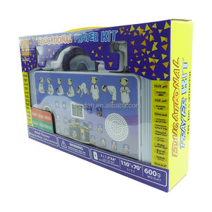 Prix d'usine SA20-A Coffret cadeau musulman Lecteur d'écran LED Machine d'apprentissage du <span class=keywords><strong>Coran</strong></span> avec écouteurs 6 langues Kit de prière de culte - Product Image 1