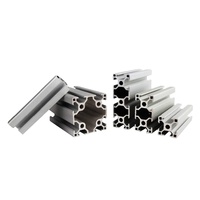 Profilé de jambe de force 4080 profilés extrudés en aluminium T5 à fente en T, facile à assembler