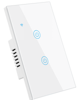 Interrupteur tactile ZigBee, interrupteur intelligent pour éclairage de bureau, contrôle d'éclairage de bâtiment, relais magnétique, panneau en verre, CE RoHS OEM, vente en gros
