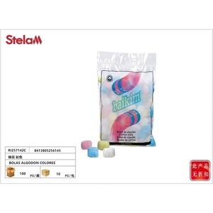 Batuffoli di cotone colorati-forniture di pronto soccorso