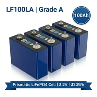 Sel Baterai LiFePO4 Profesional LF100LA 3.2V 100Ah Kelas LFP Grade A Berkinerja Tinggi untuk Penyimpanan Energi Kapal Pesiar Laut