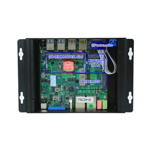 EGLOBAL工业迷你电脑I-ntel酷睿I5 10210U I7 10610U处理器支持8 * USB 2 * DDR4最大64GB双显示无风扇电脑 - Product Image 5