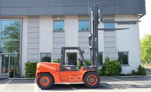 Hochleistungs-10-Tonnen-Dieselstapler LG100DT mit 103kW Motor und 3900mm Wendekreis für Stahlcoil- und Containerbeladung - Product Image 4