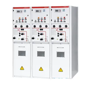 XGN 12kv SF6 630A electric medium voltage fully gas insulated ring network switchgear combination scheme