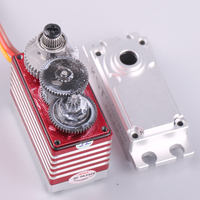 Nouveau Servomoteur Numérique Haute Tension Entièrement Métallique Standard 8.4-50 V8.0 pour Voiture RC, Bras Robotique, Bateau, Hélicoptère, Avion (45KG)