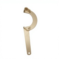 Clé à molette Nakajima DN40/50/65mm en laiton pour raccord de tuyau d'incendie et de sauvetage, compatible avec les raccords Storz de type B et C