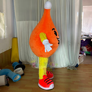 Vibrante Disfraz <span class=keywords><strong>de</strong></span> Mascota <span class=keywords><strong>de</strong></span> Baqueta Naranja Ideal para Fiestas <span class=keywords><strong>de</strong></span> Personajes <span class=keywords><strong>de</strong></span> Dibujos Animados y Eventos Festivos - Product Image 3